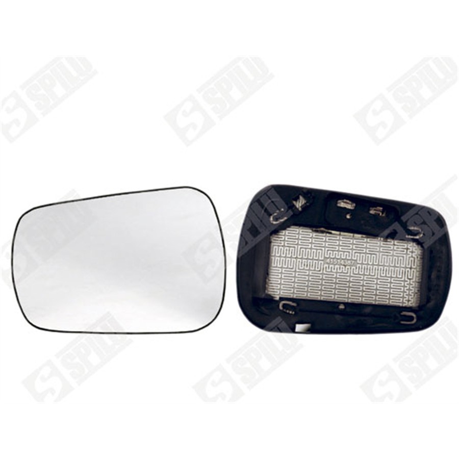Glace De Rétroviseur Grand Angle Dégivrant Côté Conducteur Spilu 10987
