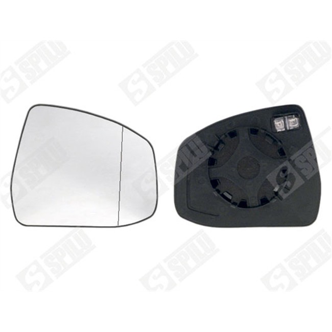 Glace De Rétroviseur Grand Angle Dégivrant Côté Conducteur Spilu 14019