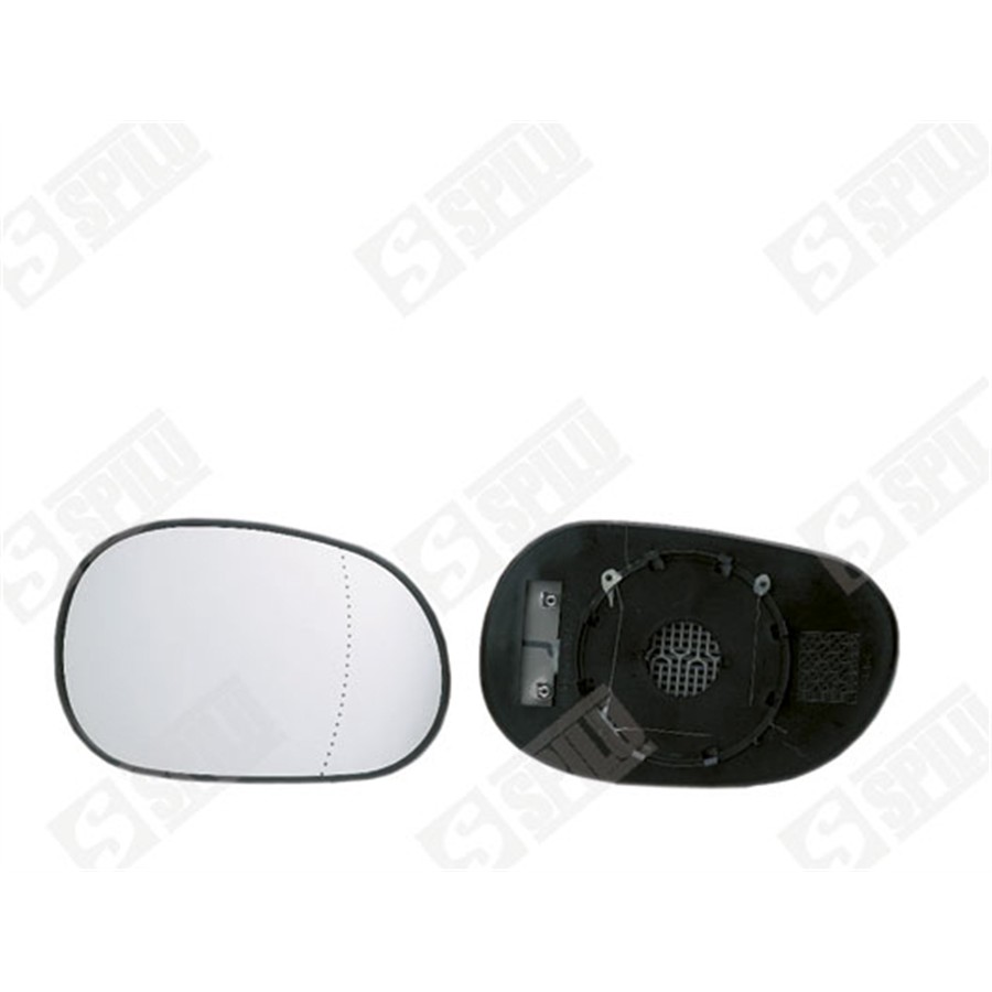 Glace De Rétroviseur Grand Angle Dégivrant Côté Conducteur Spilu 12431