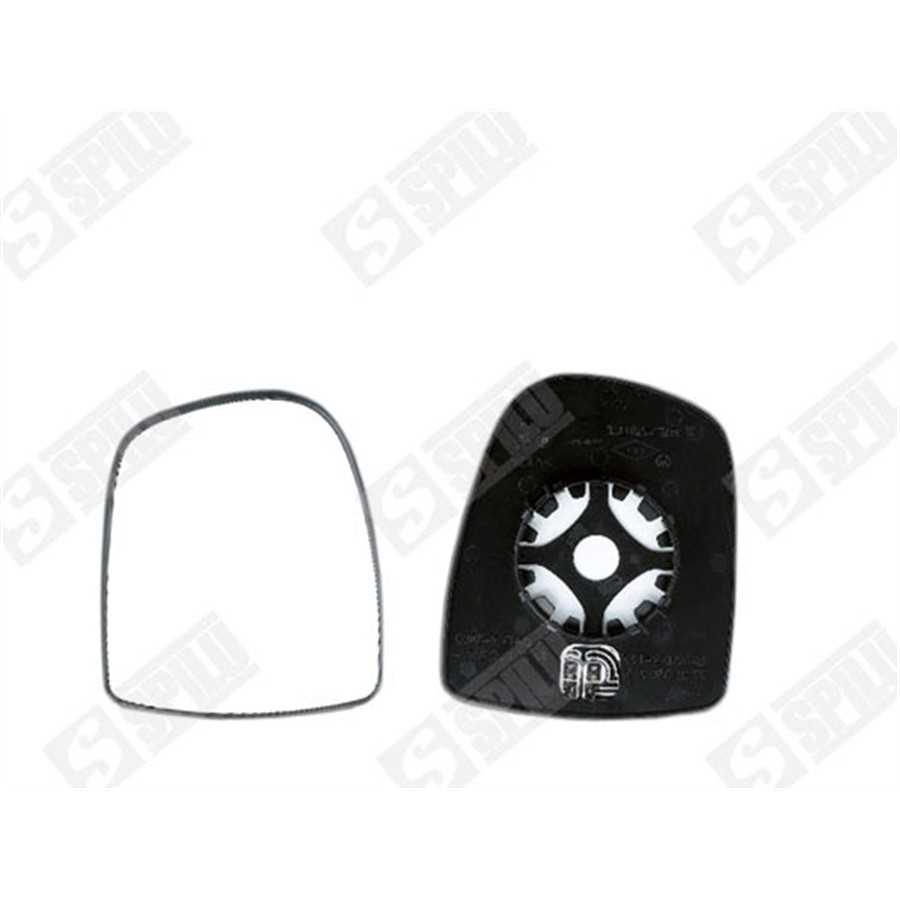 Glace De Rétroviseur Grand Angle Dégivrant Côté Conducteur Spilu 12461