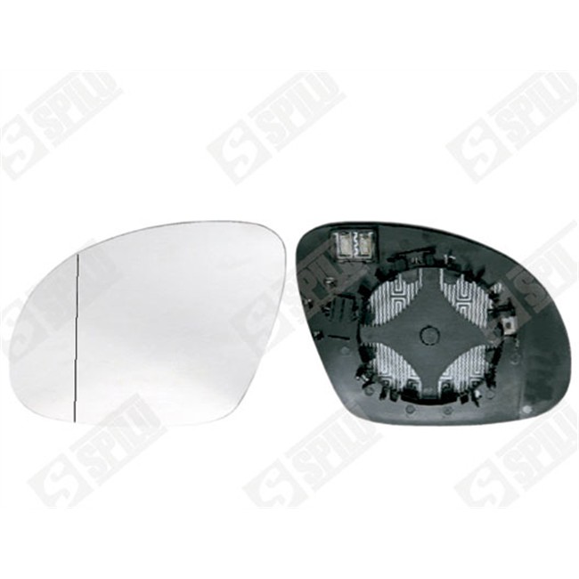 Glace De Rétroviseur Grand Angle Dégivrant Côté Conducteur Spilu 13589