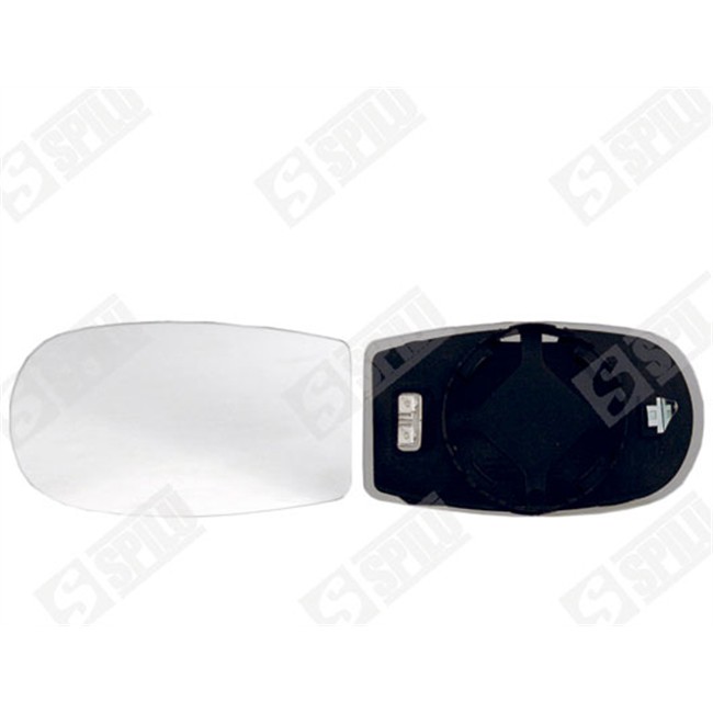 Glace De Rétroviseur Grand Angle Dégivrant Côté Conducteur Ou Passager Spilu 10863