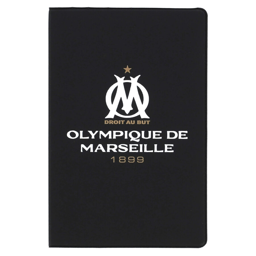 Porte Carte Grise De Voiture Pvc Aux Couleurs De L'olympique De Marseille