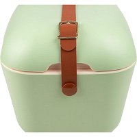 Glacière Rétro Polarbox 20 L – Vintage Vert/Doré, Légère Et Isolante Pour Pique-nique, Plage Ou Camping
