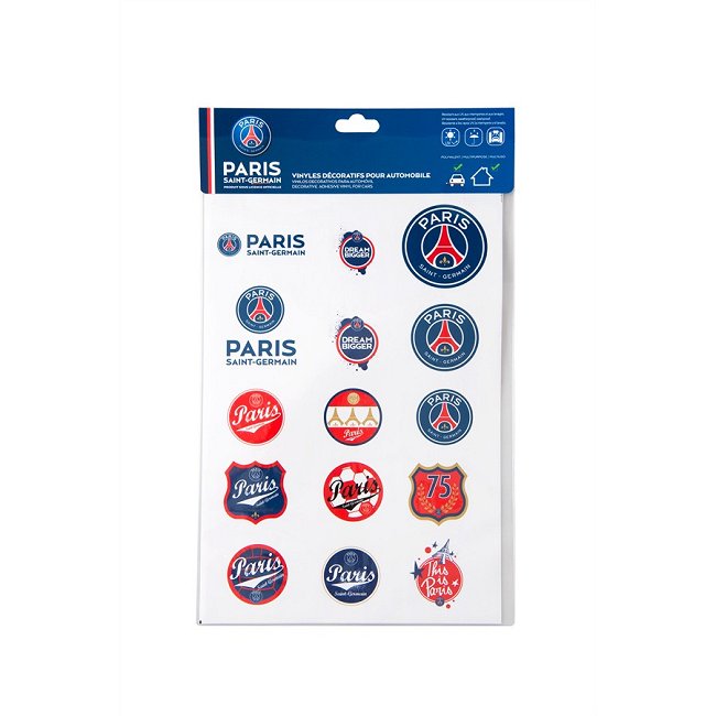 15 stickers autocollants PSG Norauto.fr