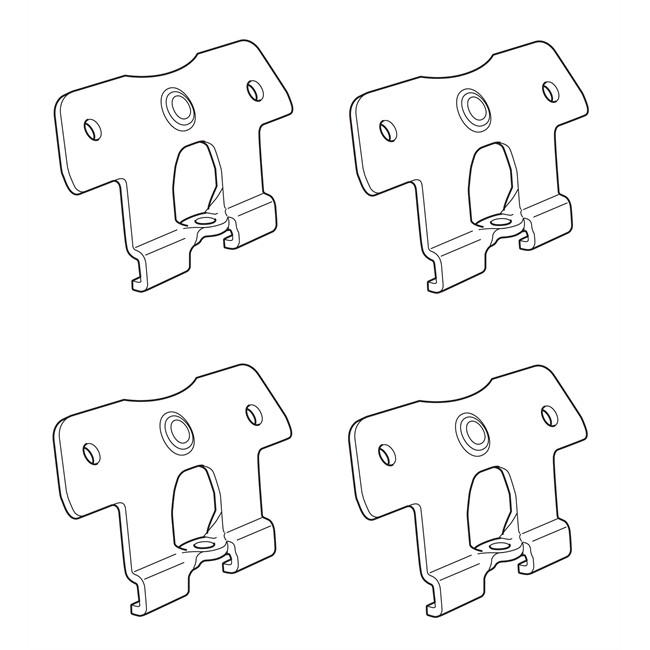 4 Pattes De Fixation Norauto 03