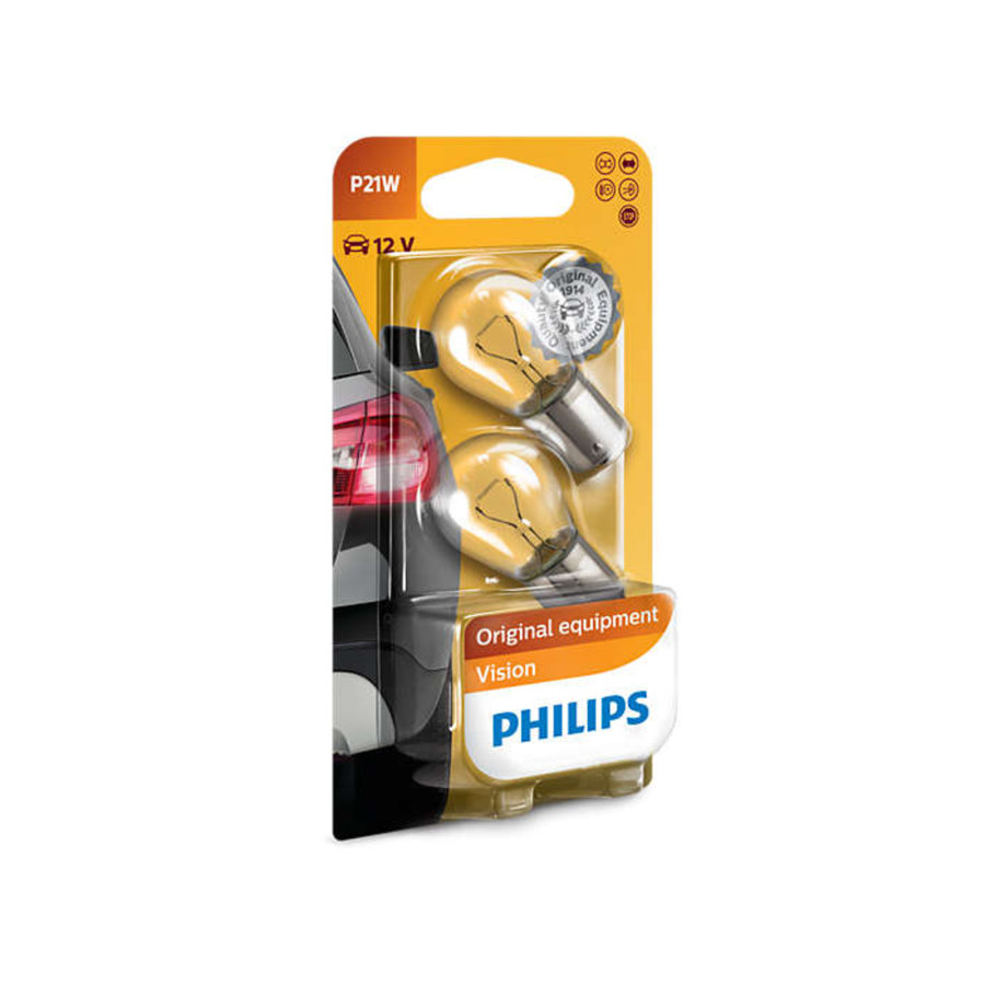 2 Ampoules Philips P21w 21 W 12 V