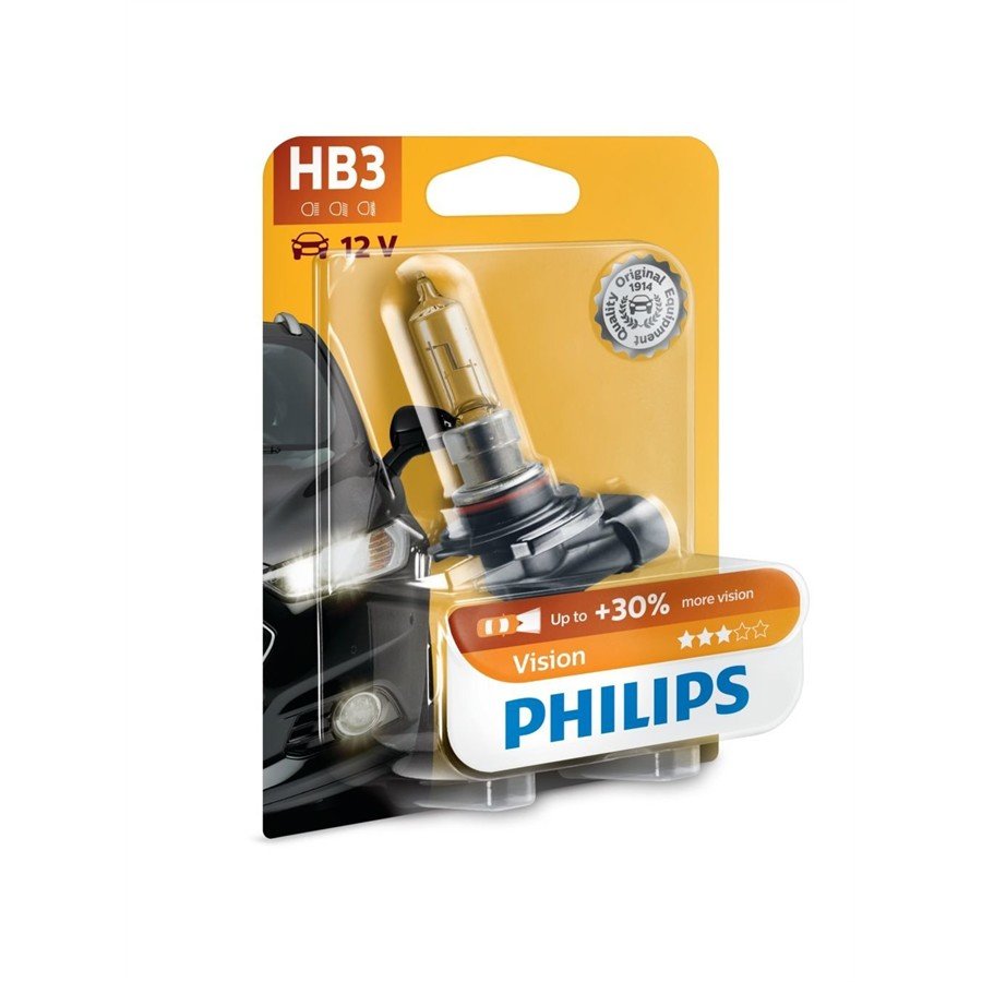 1 Ampoule Philips Vision Hb3 60 W 12 V