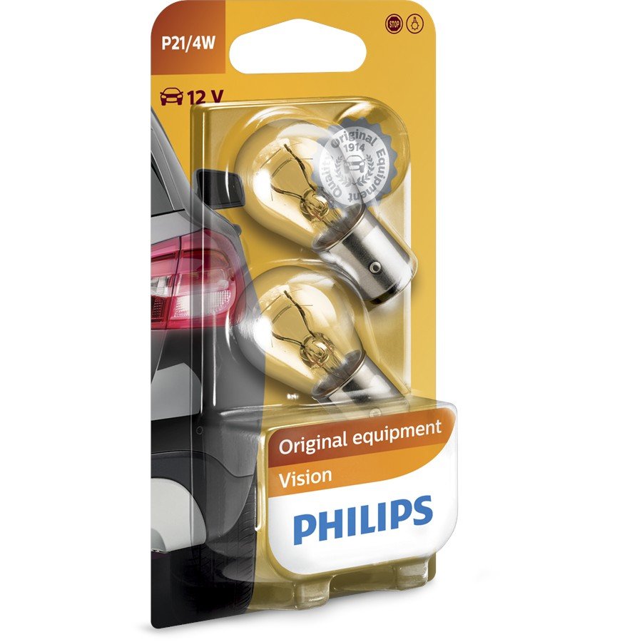 2 Ampoules Philips P21/4w 21w/4w 12 V