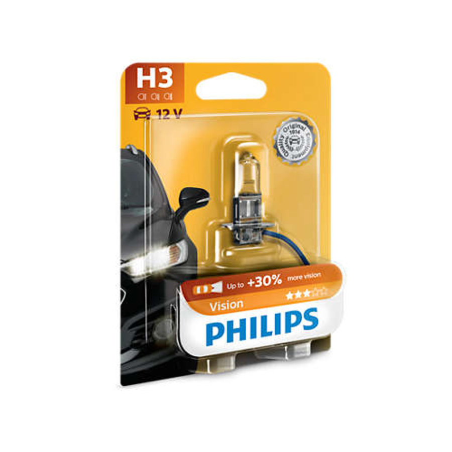 1 Ampoule Philips H3 Vision 55 W 12 V