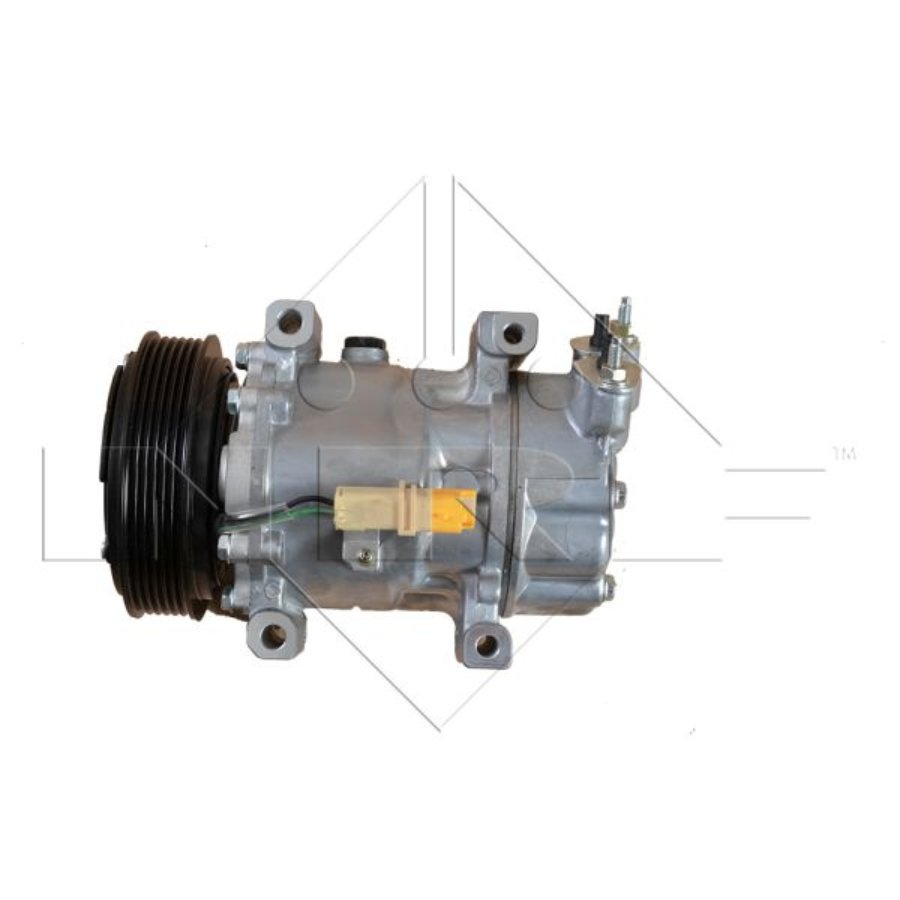 Compresseur Climatisation NRF 32211 - Pièce Neuve OE Standard - Avec Niveau D'Huile Et Kit De Montage