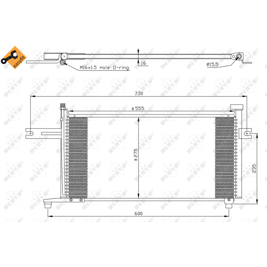 Condenseur Nrf 35315 Easy Fit