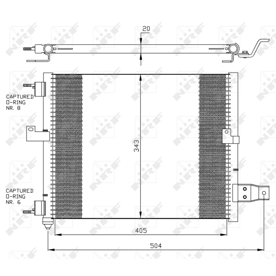 Condenseur Nrf 35360 Easy Fit