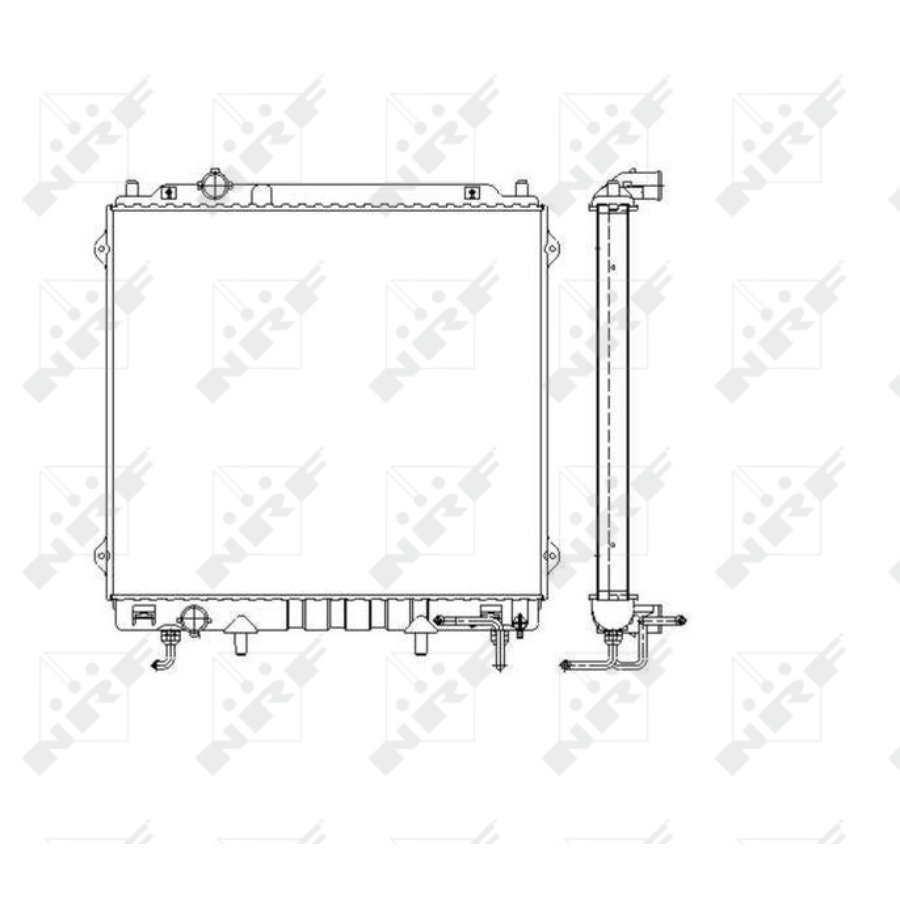 Radiateur Nrf 53479