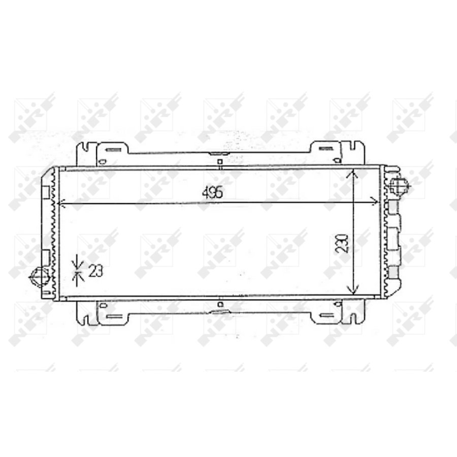Radiateur NRF 54613 - Norauto