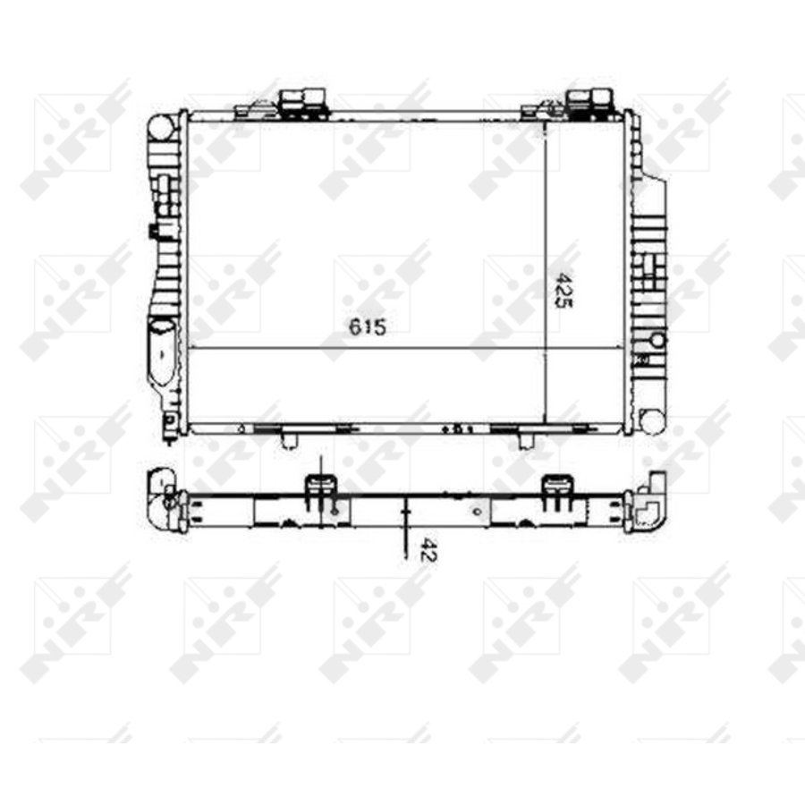 Radiateur Nrf 55333 Easy Fit