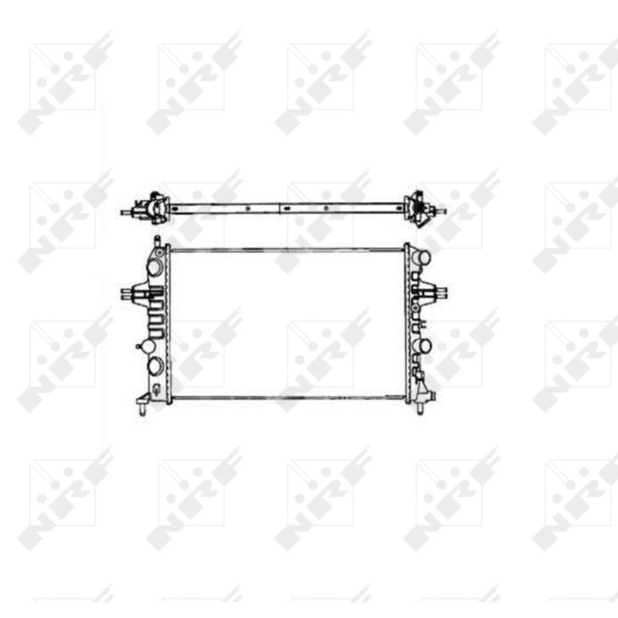 Radiateur Nrf 58176 Easy Fit