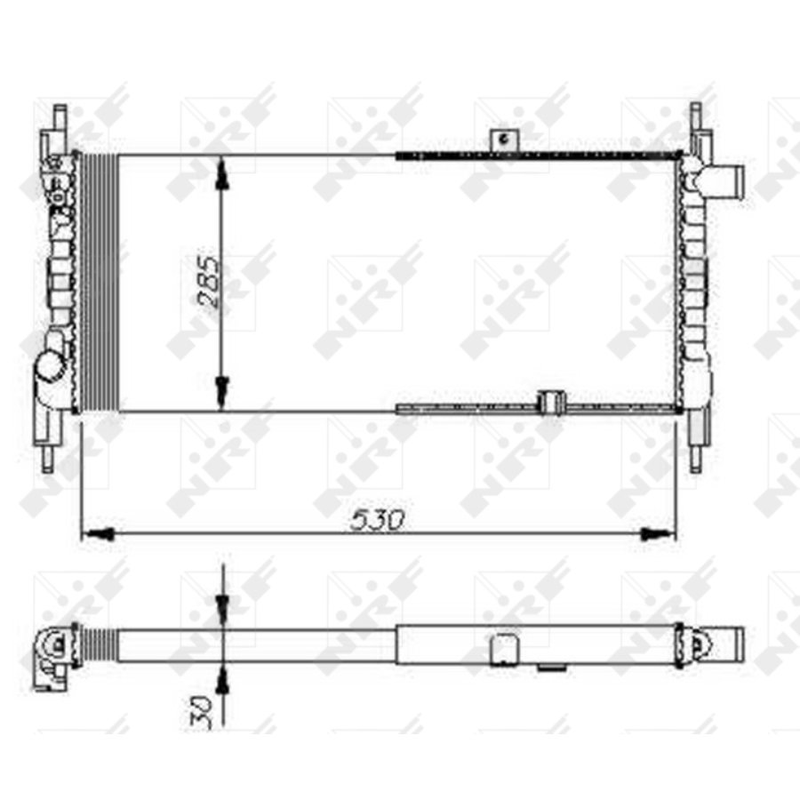Radiateur Nrf 58711