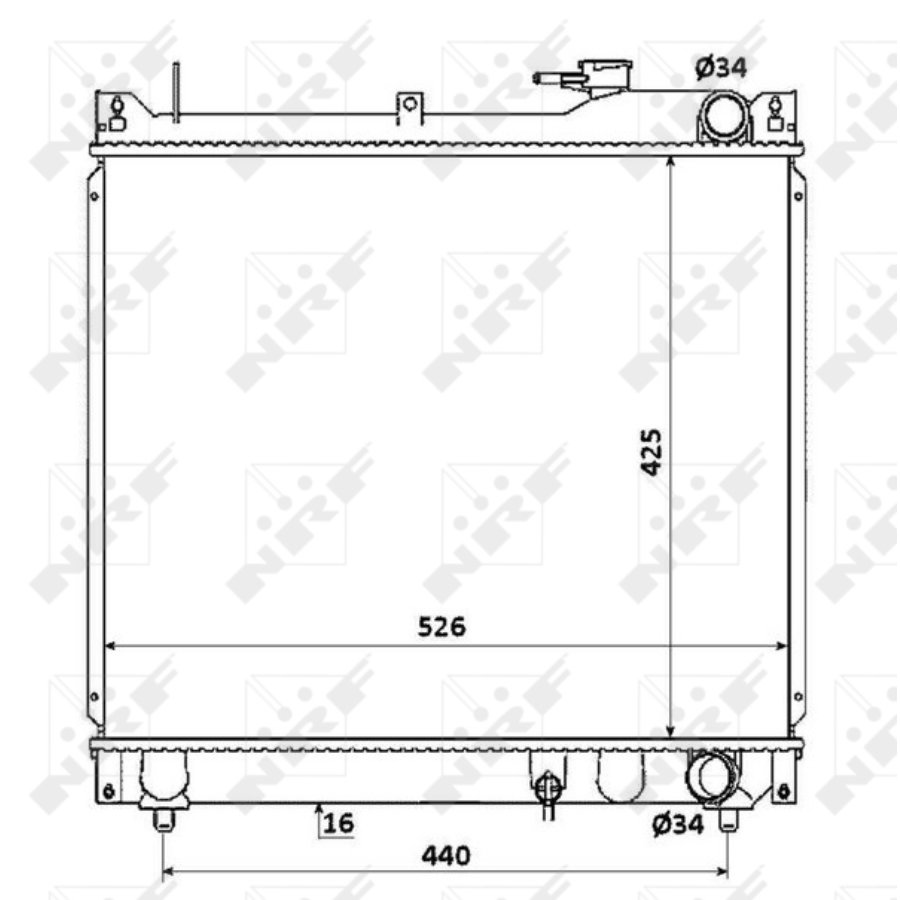 Radiateur D'huile NRF 31173 - Compatible Audi TT, VW Golf GTI, Tiguan, A3, Q3 - Pièce Qualité OE - 2