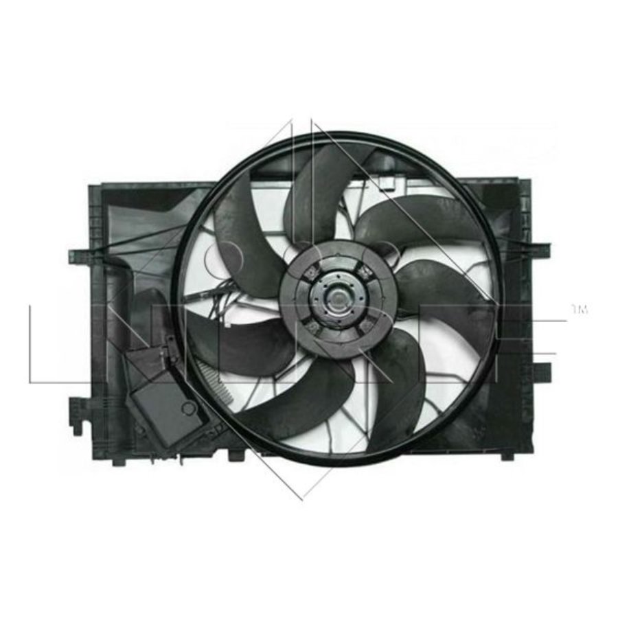 Radiateur Moteur NRF 58444A En Aluminium - Compatible Renault Clio IV, Dacia Duster, Sandero II - 513x414x23 Mm