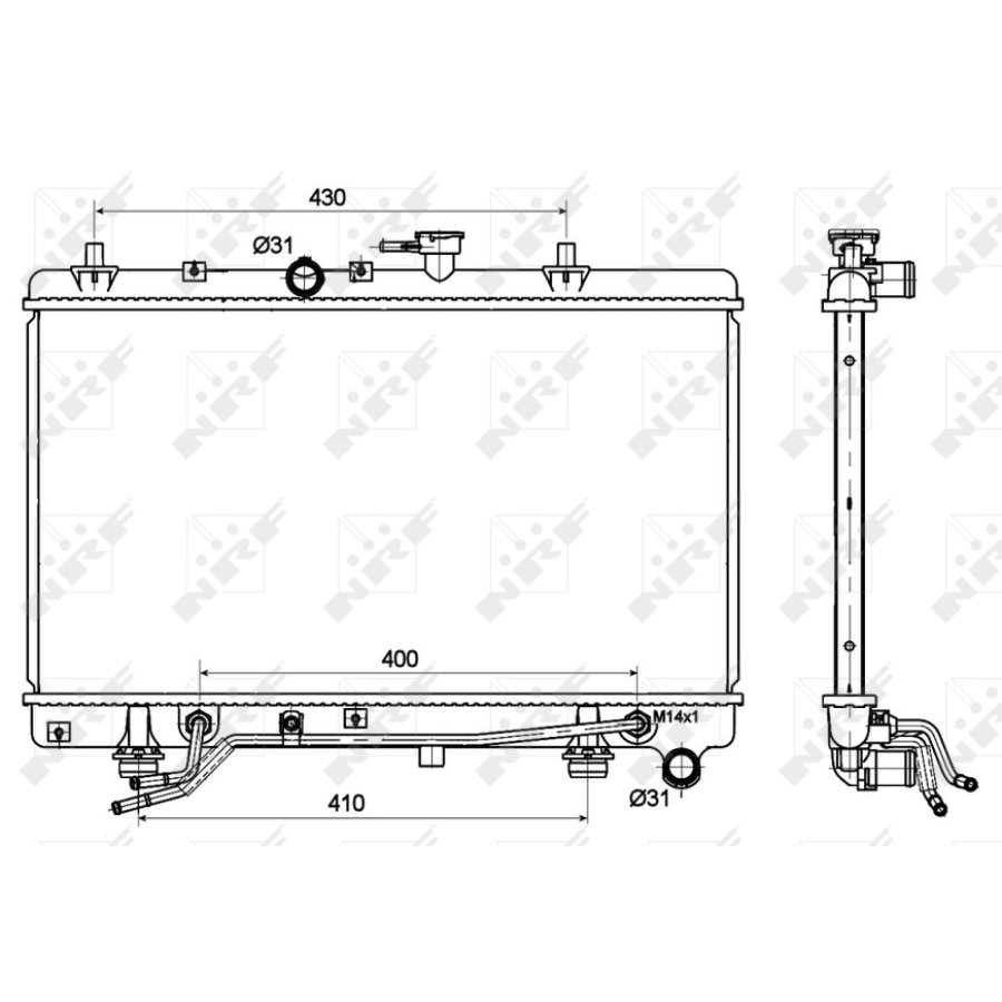 Radiateur Nrf 53119