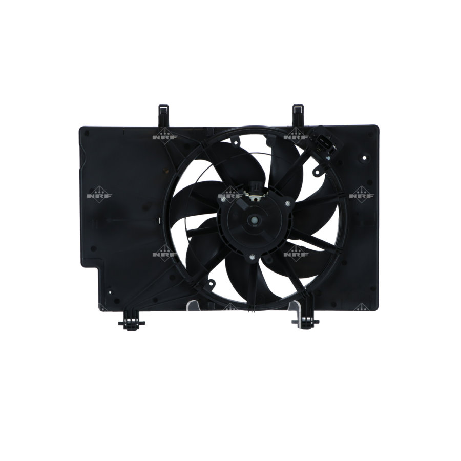 Ventilateur Radiateur Moteur 12V - 12 Pouces - 80W - 2000 RPM - Kit Montage Universel