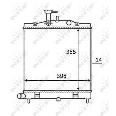 Ventilateur De Refroidissement Moteur NRF 47958