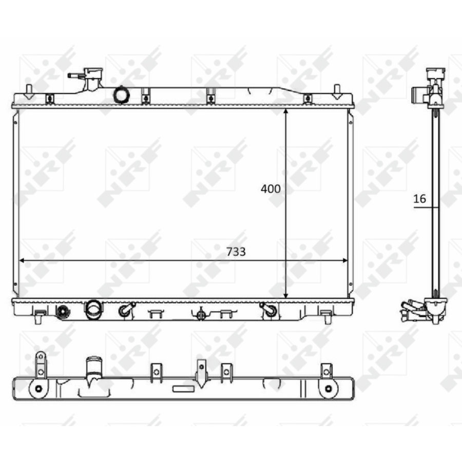 Radiateur Nrf 58469