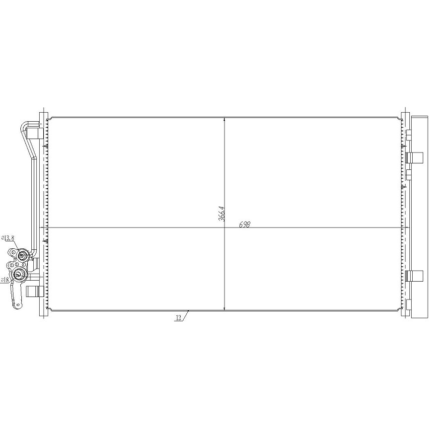 Condenseur Nrf 350479