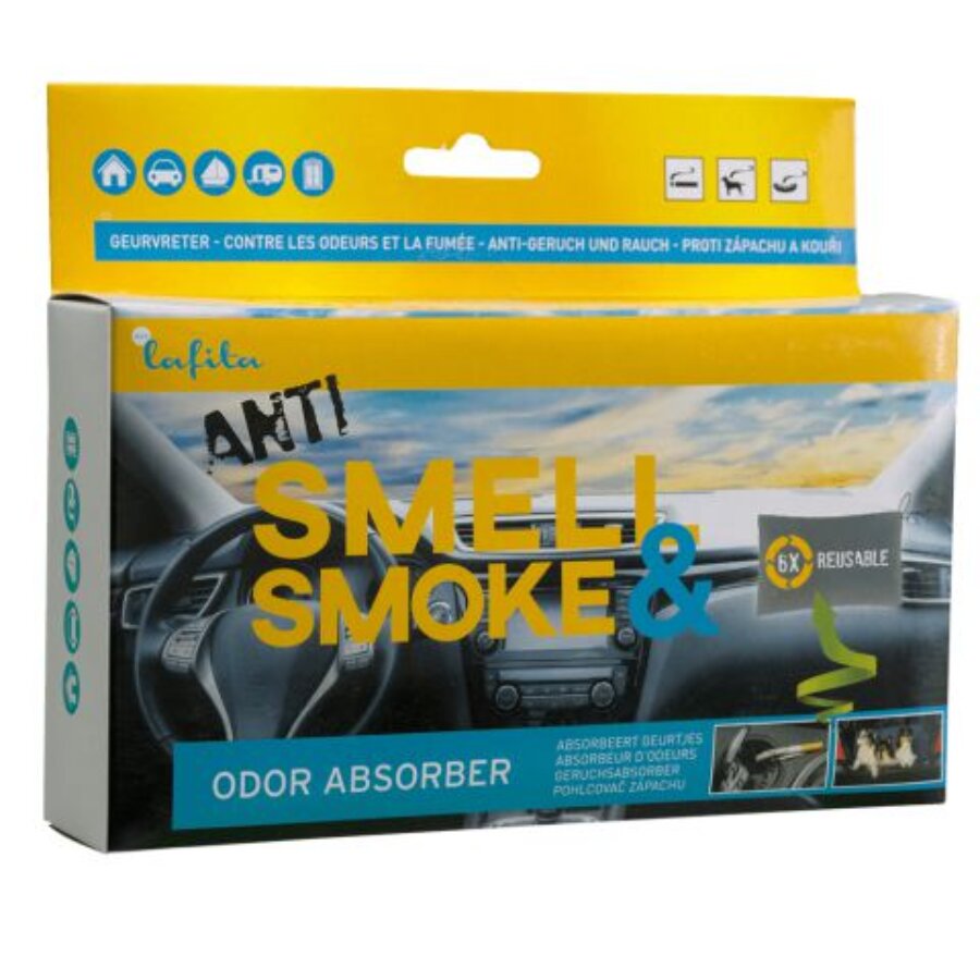 Absorbeur D'odeur Et Fumée De Cigarette Spécial Voiture Lafita 400g