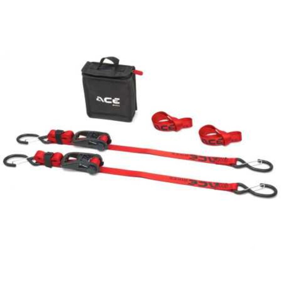 Sangles D'arrimage Ratchet Pro 2-pack Acebikes