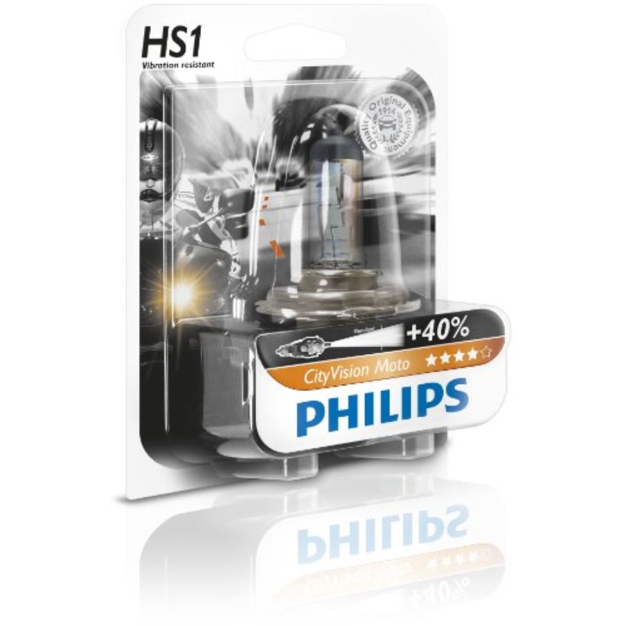 Ampoule phare Philips CityVision Moto +40% H7 12V 55W PX26D - IXTEM MOTO