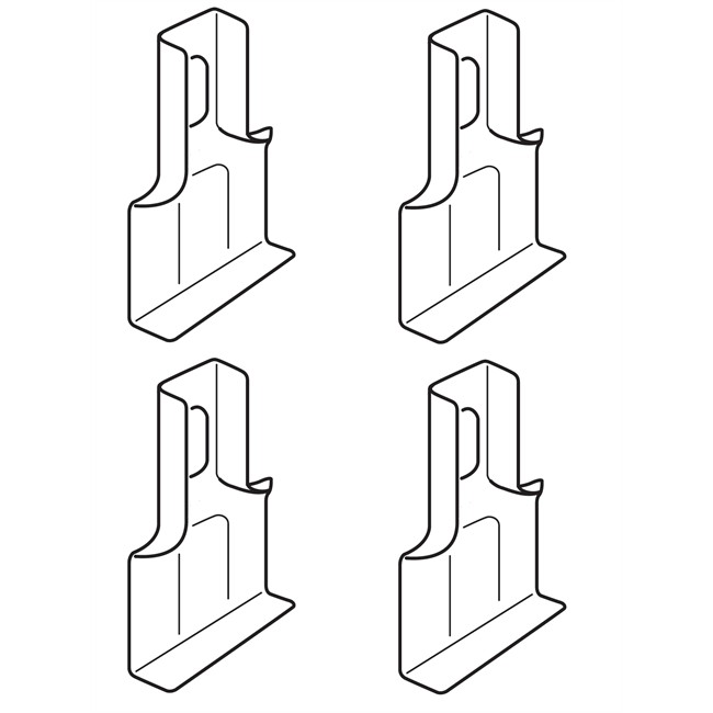 4 Pattes De Fixation Norauto 68