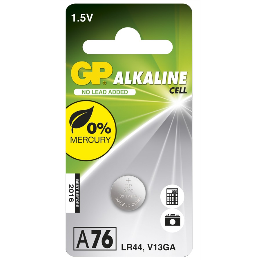 1 Pile Bouton 1,5v Lr44 Gp Alkaline