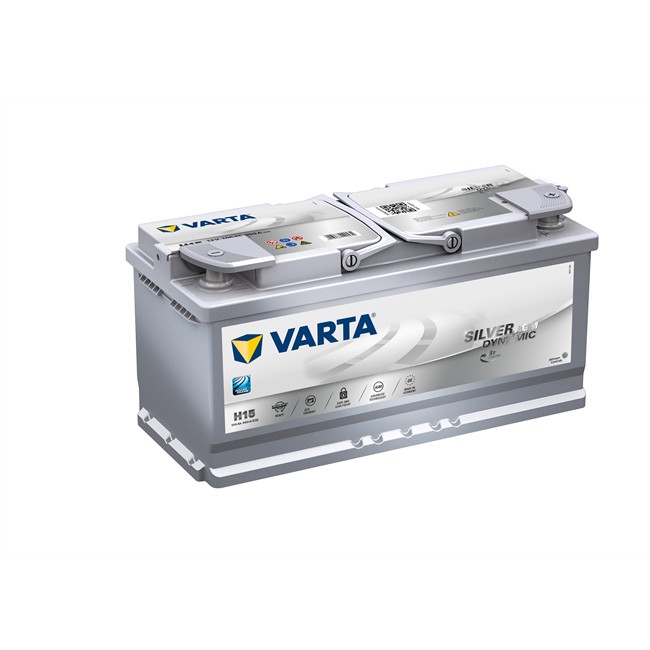 Batterie Varta H15 Start&Stop Silver Dynamic Agm 105 Ah - 950 A