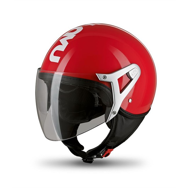 Casque Jet Nau N350 Helmets Rouge Et Blanc M Norautofr