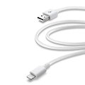 C&acirc;ble USB Lightning CELLULAR LINE blanc 2 m