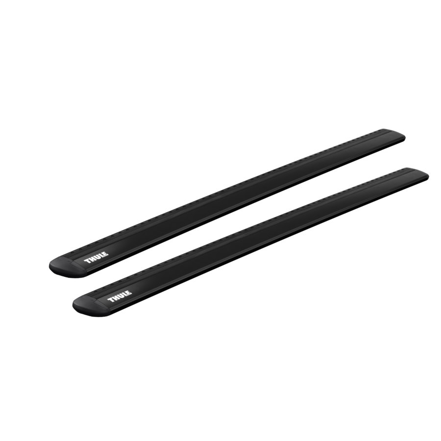 2 Barres Thule Wingbar Evo 118 En Aluminium Noir