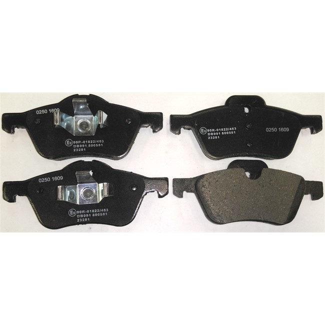 4 Plaquettes De Frein Norauto Nrp1499