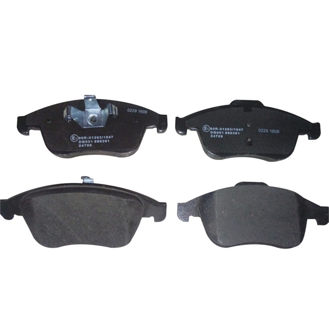 4 Plaquettes De Frein Norauto Nrp4068