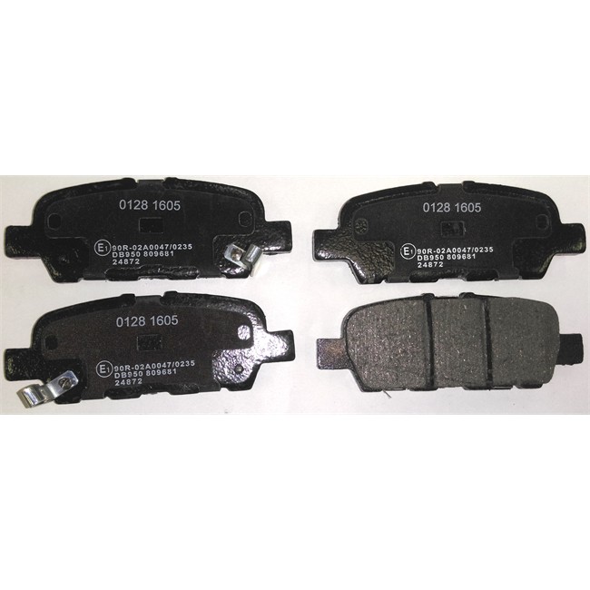 4 Plaquettes De Frein Norauto Nrp1693