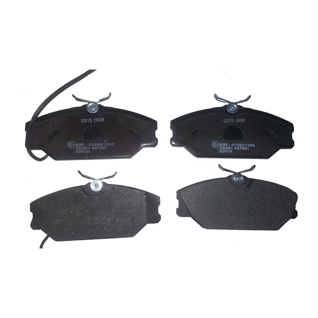 4 Plaquettes De Frein Norauto Nrp406