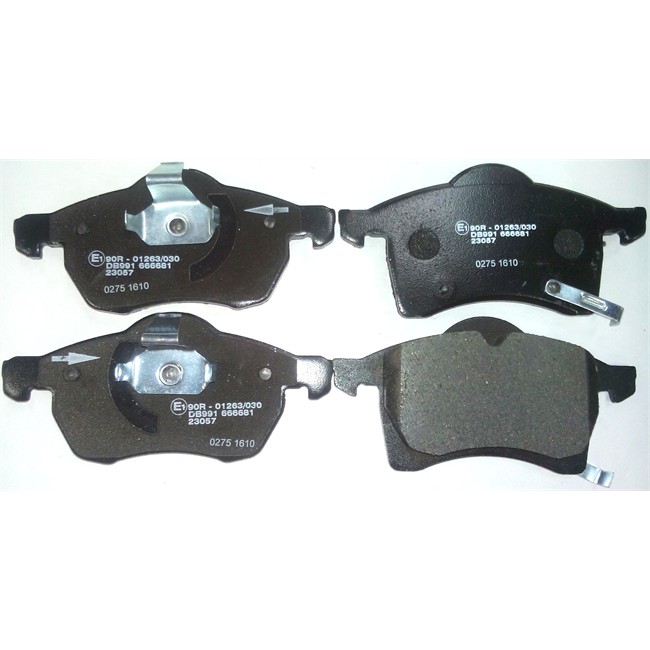 4 Plaquettes De Frein Norauto Nrp1295