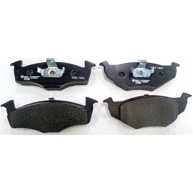 4 Plaquettes De Frein Norauto Nrp1101