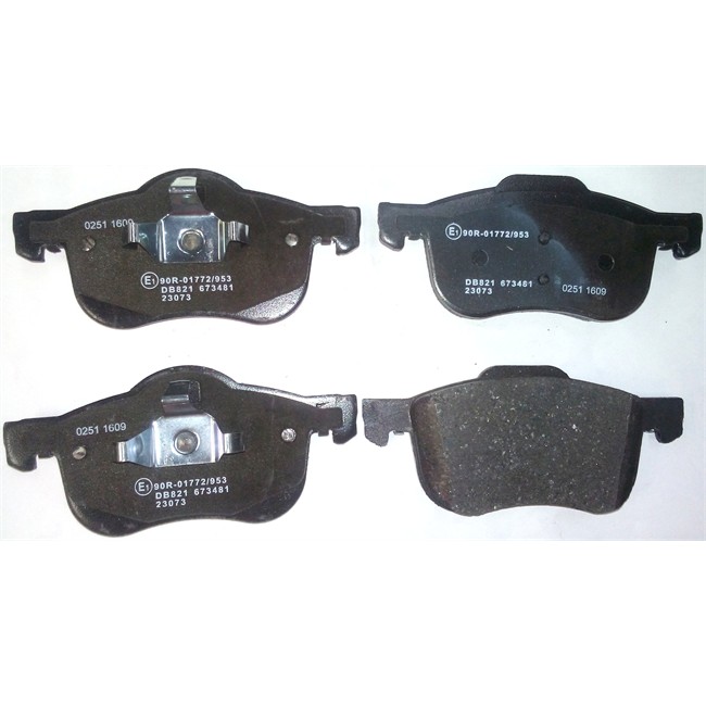 4 Plaquettes De Frein Norauto Nrp1382