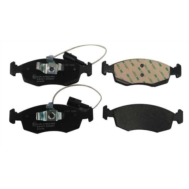 4 Plaquettes De Frein Norauto Nrp4353