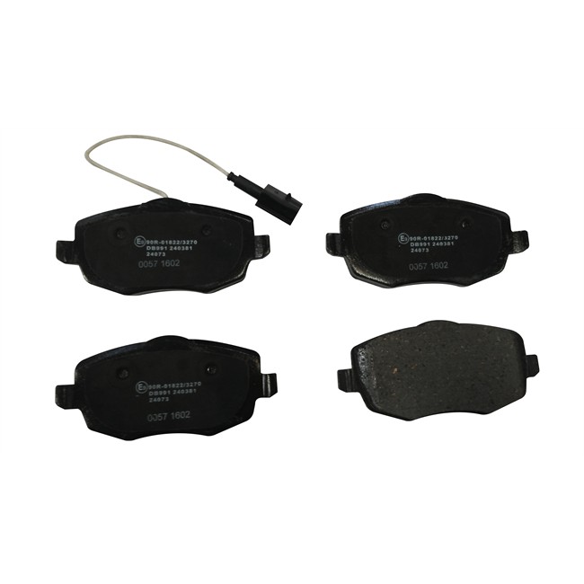 4 Plaquettes De Frein Norauto Nrp1976