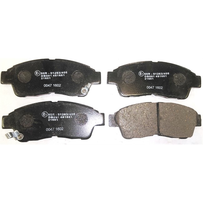 4 Plaquettes De Frein Norauto Nrp867