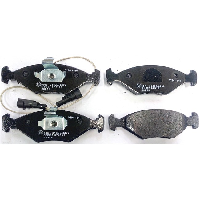 4 Plaquettes De Frein Norauto Nrp912