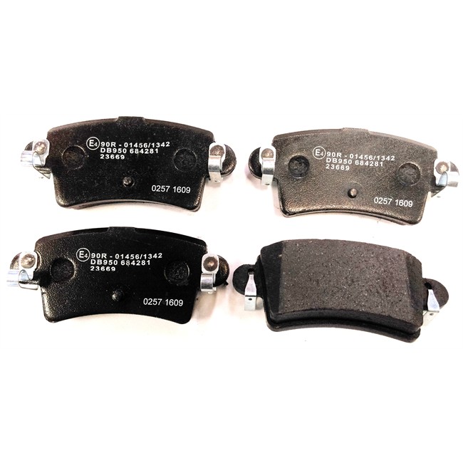 4 Plaquettes De Frein Norauto Nrp1453